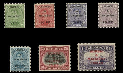Stamps From German Area Germany World War I Occupation
