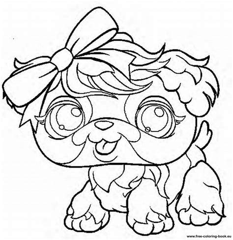 Free Littlest Pet Shop Coloring Pages Coloring Home