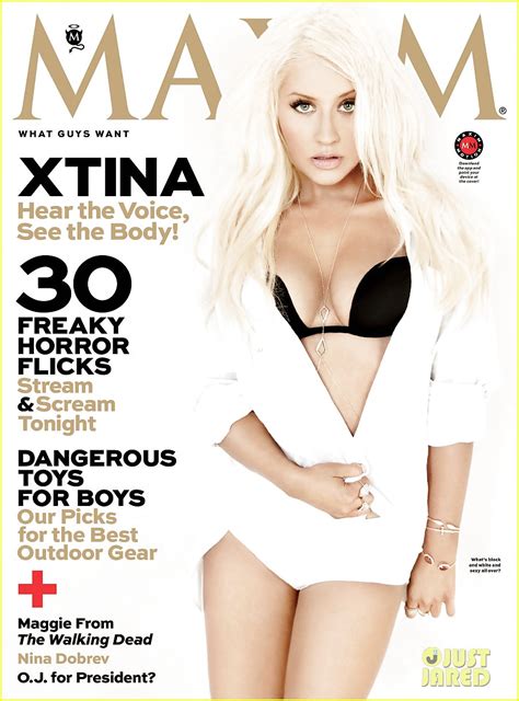 Christina Aguilera Maxim Magazine Oct 2013 Preview Porn Pictures Xxx