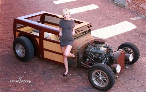 1932 Chevy Woody Rat Rod Custom Chopped Channeled Sectioned Hot Rod 1