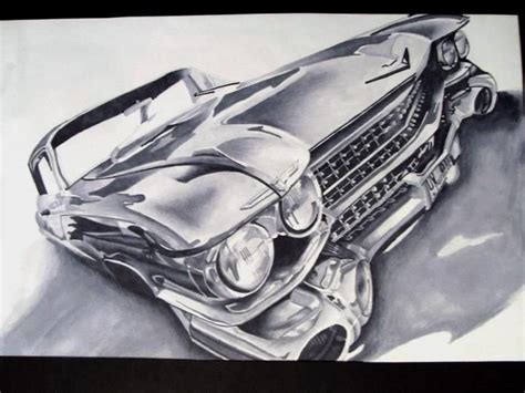 Car Copic Markers Cool Car Drawings Lowbrow Art Car Sketch Copic