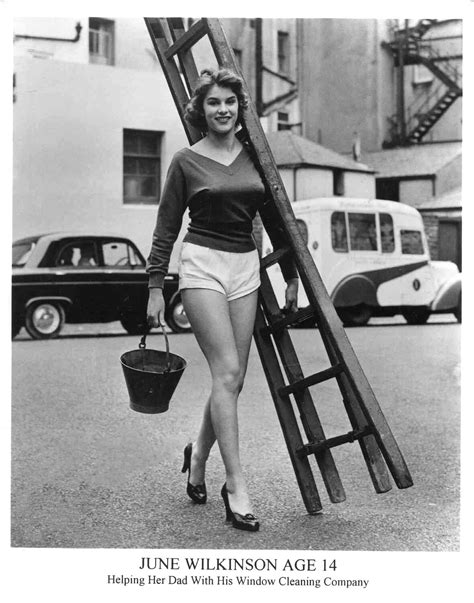 June Wilkinson Age 14 Vintage Glamour Marie