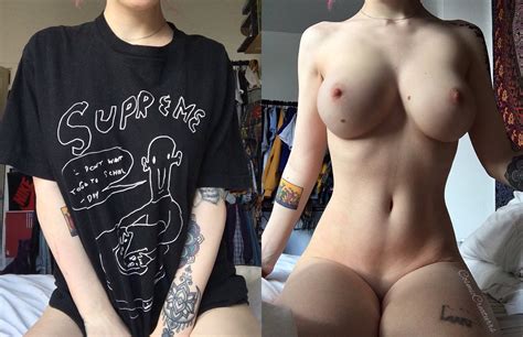 I love wearing nothing but a baggy shirt ðŸ Porn Pic