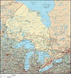 map of ontario