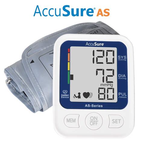 Accusure As Automatic Digital Blood Pressure Monitor Buy Online At