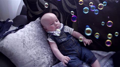 Sensory Play With Baby Blowing Bubbles Bbc Tiny Happy People
