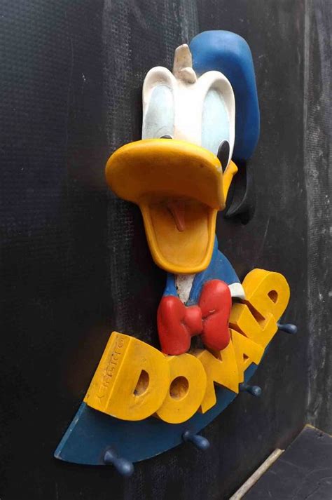 Antique Donald Duck Coat Hanger Rare Item Free Worldwide Post