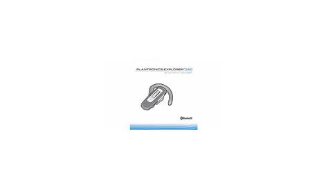 plantronics wo2 bluetooth headset manual