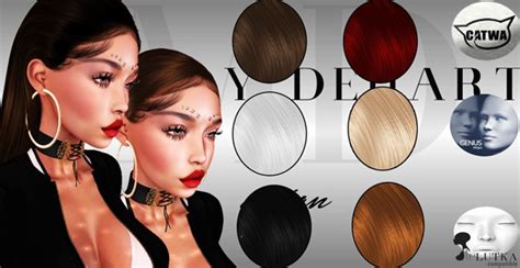 Second Life Marketplace Full Pack Hair Bases