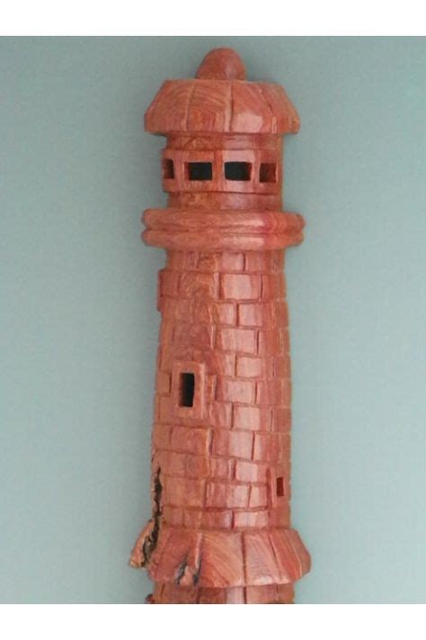 18 Bark Lighthouse Ideas Wood Carving Carving Cottonwood