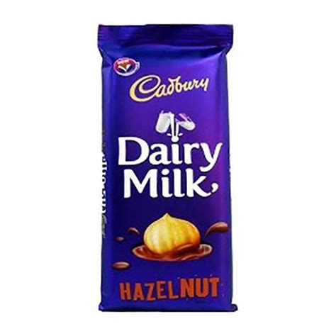 Buy Cadbury Dairy Milk Hazelnut Milk Chocolate Block 90 Gram 12
