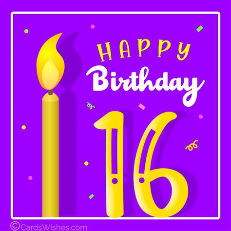 16th Birthday Wishes How To Say Happy Sweet 16