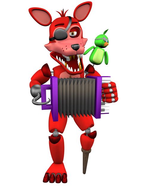 Rockstar Foxy Fnaf 6 Ffps By Blackroseswagz On Deviantart