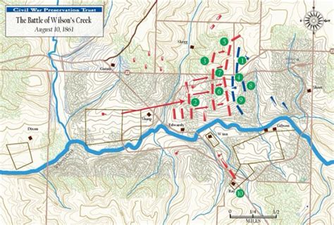 Battle Of Wilsons Creek American Civil War Pinterest