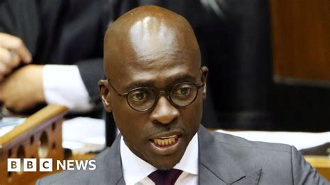 Malusi Gigaba South Africa Minister Blackmailed Over Sex Video Bbc