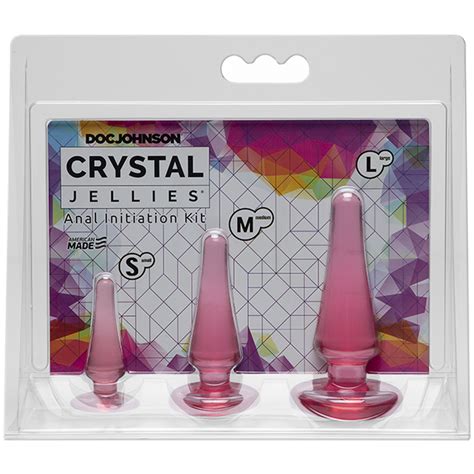Crystal Jellies Anal Initiation Kit Fascinations