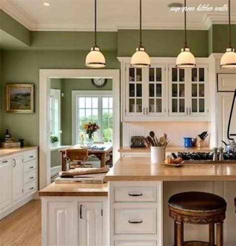 Sage Green Kitchen Walls A Refreshing And Trendy Choice For Your Home