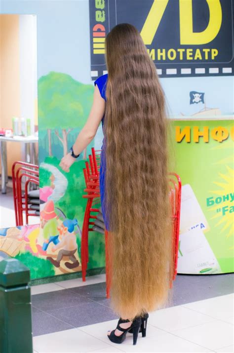 Long Hair Girl Shows Off Her Floor Length Hairgirls With Very Long Hair