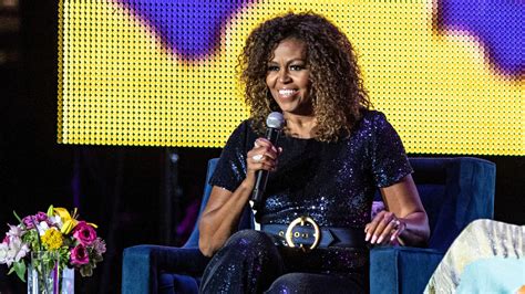 Michelle Obama Wore Natural Hair At Essence Festival 2019 Photos