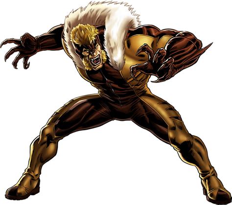 Sabretooth Marvel Comics Wolverine X Men Enemy Creed