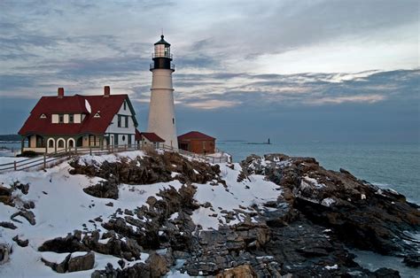 Portland Head Light And Ram Island Light Photograph By Paul Mangold