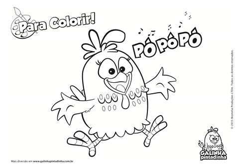 100 Desenhos Da Galinha Pintadinha Para Colorir E Imprimir