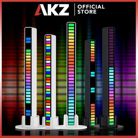 Akz Rgb Voice Activated Pickup Rhythm Light Creative Colorful Sound