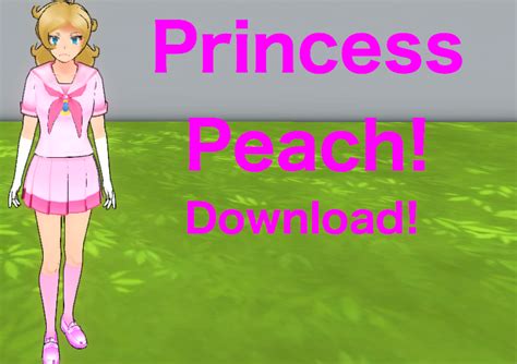 Yandere Simulator Princess Peach Skin By Yansimskins4u On Deviantart