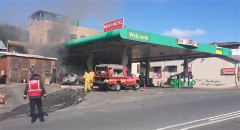 Watch Car Catches Fire At Ramsgate Petrol Station South