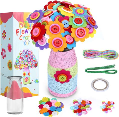 Great Price Amazon Flower Craft Kit For Kids Just 599 After 40
