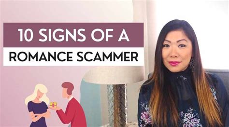 10 signs of a romance scammer or user