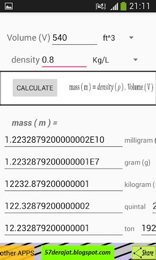 Updated Density Calculator Mod Apk For Android Windows Pc 2023
