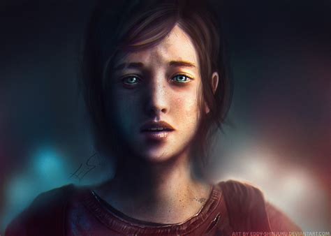 The Last Of Us Ellie Realism Concept By Eddy Shinjuku On Deviantart