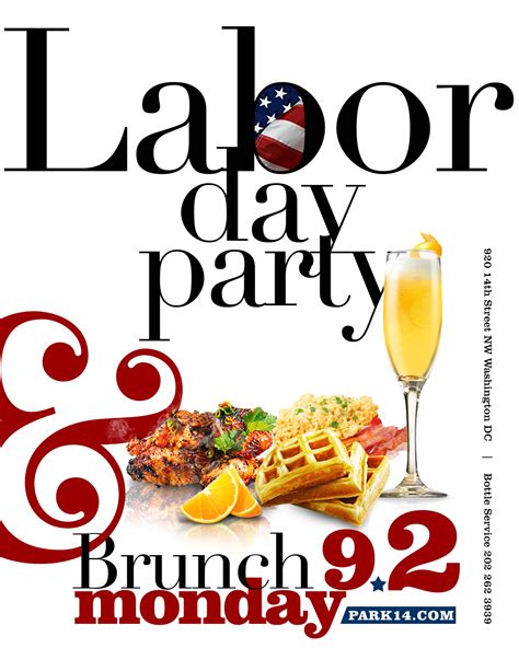 Brunch Monday Labor Day Party — The Park At Fourteenth