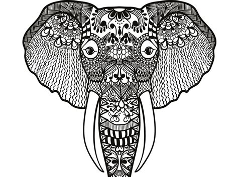 This website uses cookies to improve your experience while you navigate through the website. Malvorlage Elefant Mandala | Coloring and Malvorlagan