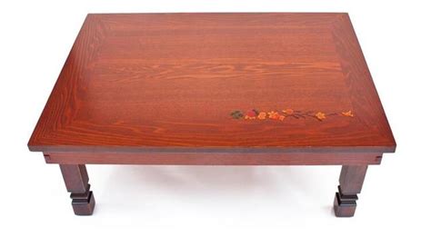 90x75cm Korean Folding Table Antique Furniture Living Room Low Wood