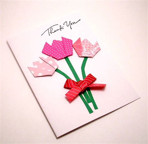 Origami Flower Card A Photo On Flickriver