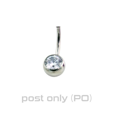 gem curved barbells page 5 isc body jewelry
