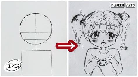 Cara Menggambar Anime Chibi Untuk Pemula Dilengkapi 18 Gambar