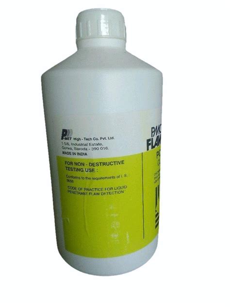 Pmc Flaw Check Pc 5021 Cleaner Liquid 1 L At Rs 250bottle In