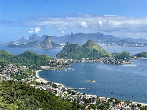 Rio De Janeiro View Over The Guanabara Bay From Niterói Ci Flickr