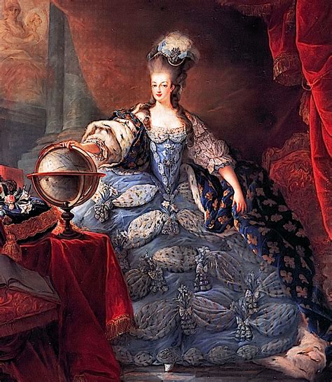 1775 Marie Antoinette By Jean Baptiste Andre Gautier Dagoty