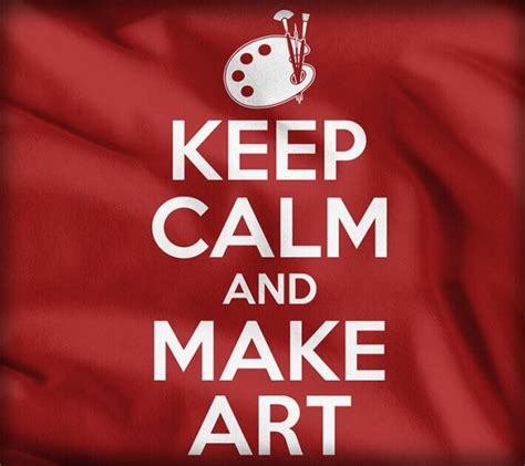 Keep Calm Make Art Asheville Print Shop And Screen Printing