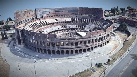 Colosseum Rome Italy Download Free 3d Model By Brian Trepanier