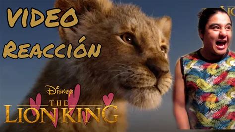 El Rey LeÓn Trailer Oficial 2 Video Reacción Jerry Socast Youtube
