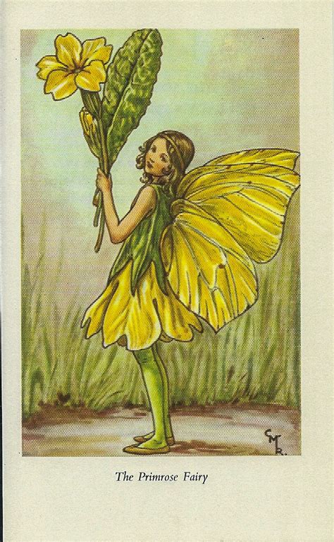 The Primrose Fairy Cicely Mary Barker Flower Fairies Of The Etsy