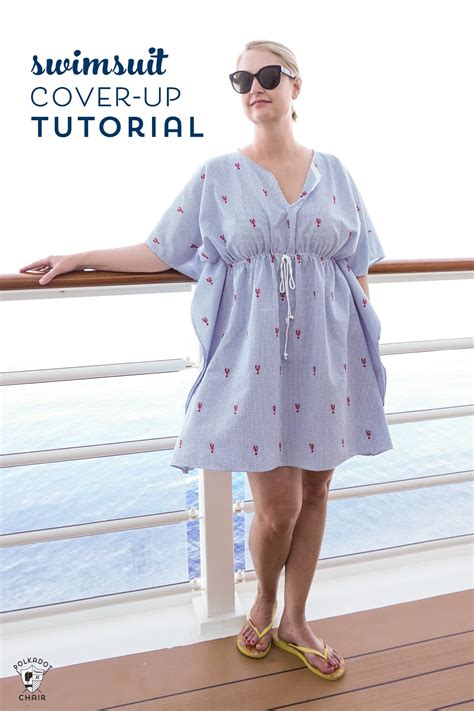 Simple To Sew Swimsuit Cover Up Pattern The Polka Dot Chair