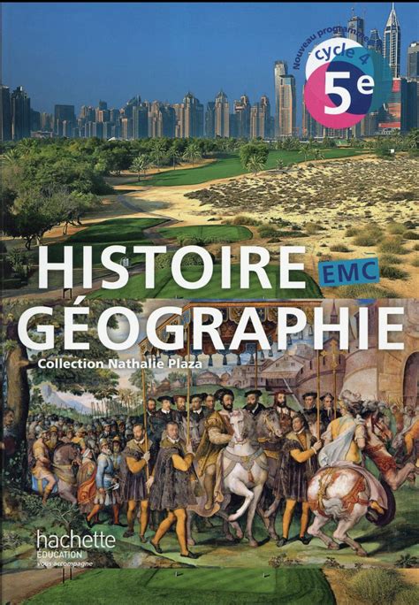 Histoire Geographie Emc Cycle 4 5e Livre Eleve Ed 2016 Au