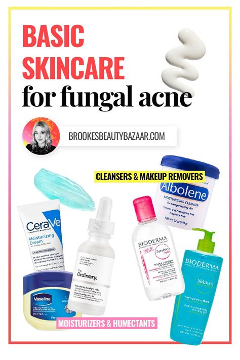 Skincare Routine For Fungal Acne Basic Cleanser Moisturizer Active And Makeup Remover