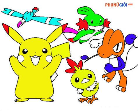 Tổng Hợp Hình Vẽ Pikachu Cute Cho Người Yêu Pokemon